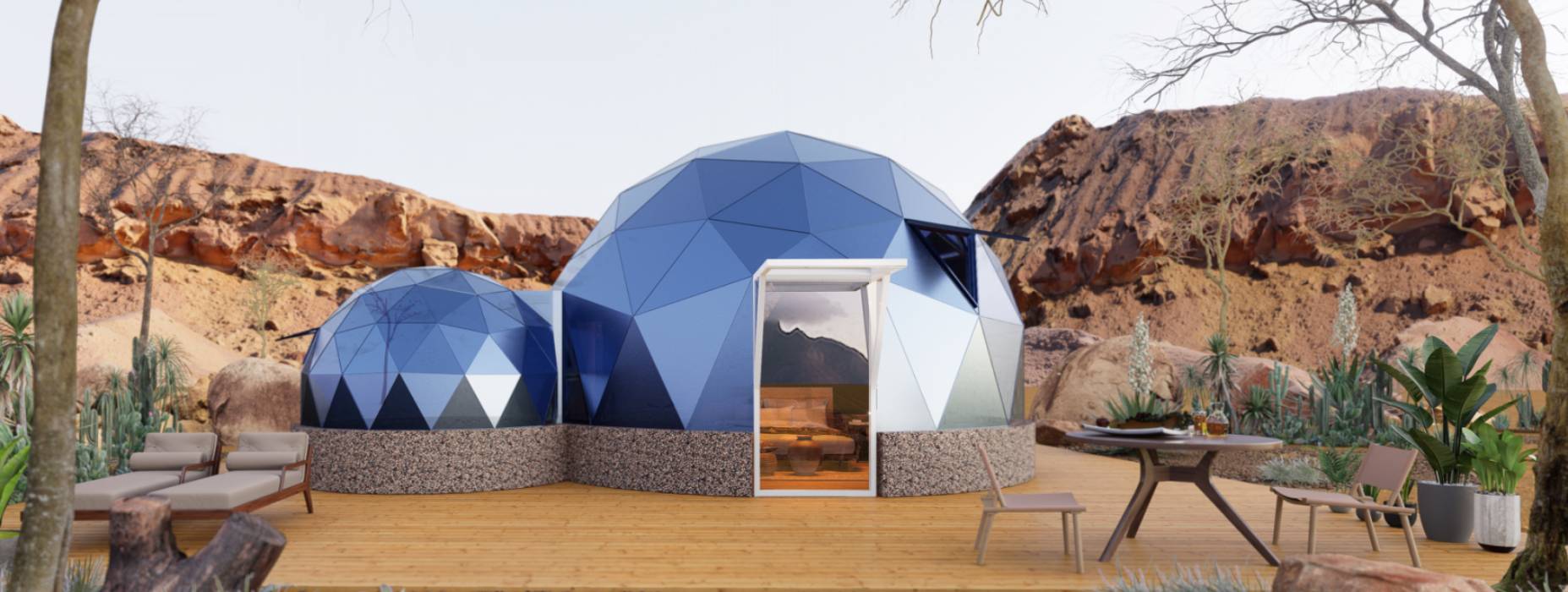 凌河区球形智能光伏玻璃星空房